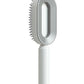 BuzzNest Self-Cleaning Hair Brush with Airbag Massage & Anti-Static Detangling